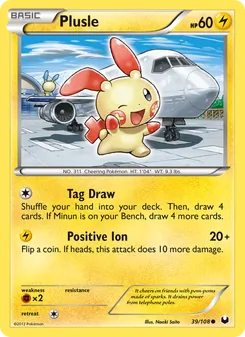 Plusle (Dark Explorers 39)