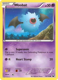 Woobat (Dark Explorers 50)