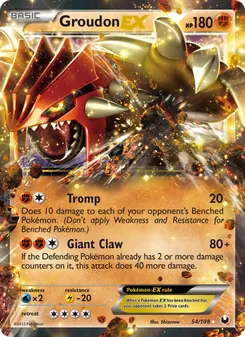 Groudon-EX (Dark Explorers 54)