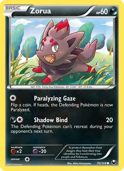 Zorua (Dark Explorers 70)