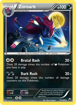 Zoroark (Dark Explorers 71)