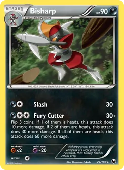 Bisharp (Dark Explorers 72)