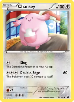 Chansey (Dark Explorers 80)