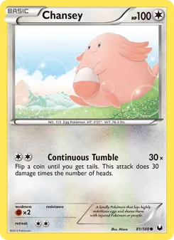 Chansey (Dark Explorers 81)