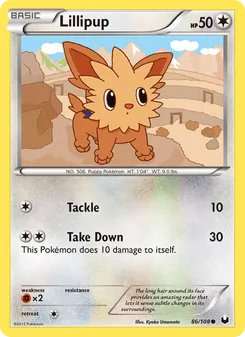Lillipup (Dark Explorers 86)