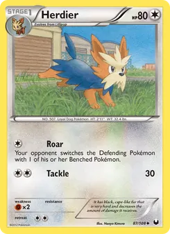 Herdier (Dark Explorers 87)