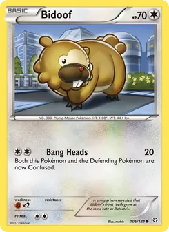 Bidoof (Dragons Exalted 106)