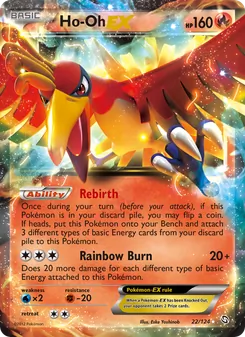 Ho-Oh-EX (Dragons Exalted 22)