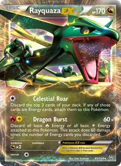 Rayquaza-EX (Dragons Exalted 85)