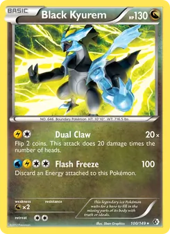 Black Kyurem (Boundaries Crossed 100)