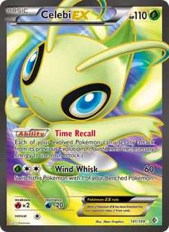 Celebi-EX (Boundaries Crossed 141)