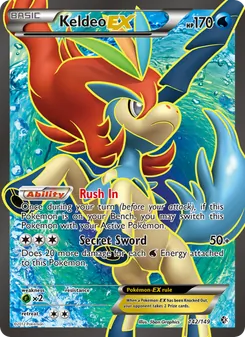 Keldeo-EX (Boundaries Crossed 142)