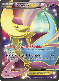Cresselia-EX (Boundaries Crossed 143)