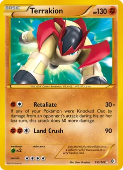 Terrakion (Boundaries Crossed 151)