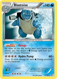 Blastoise (Boundaries Crossed 31)
