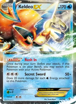 Keldeo-EX (Boundaries Crossed 49)