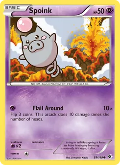 Spoink (Boundaries Crossed 59)
