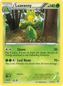 Leavanny (Plasma Storm 10)