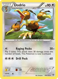 Dodrio (Plasma Storm 100)
