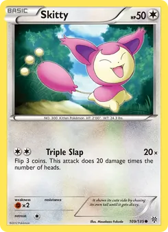 Skitty (Plasma Storm 109)