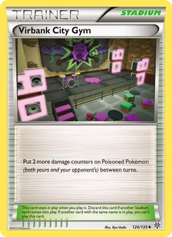 Virbank City Gym (Plasma Storm 126)