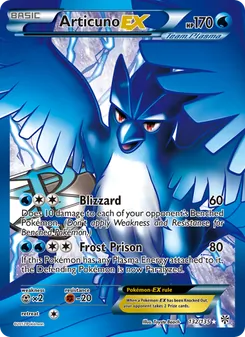 Articuno-EX (Plasma Storm 132)