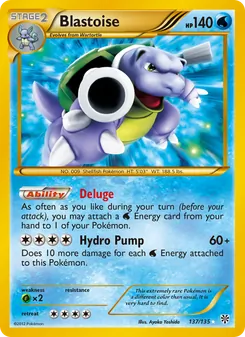 Blastoise (Plasma Storm 137)