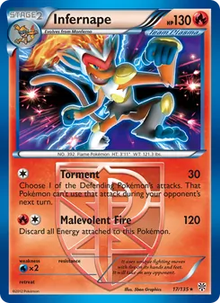 Infernape (Plasma Storm 17)