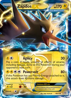 Zapdos-EX (Plasma Storm 48)