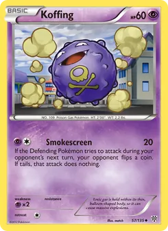 Koffing (Plasma Storm 57)