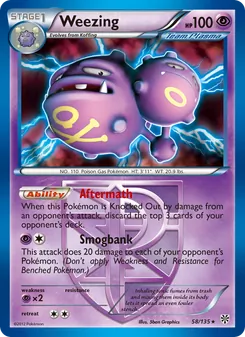 Weezing (Plasma Storm 58)
