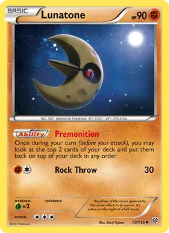 Lunatone (Plasma Storm 73)