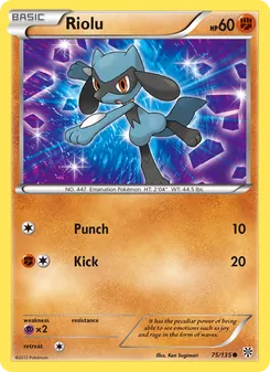 Riolu (Plasma Storm 75)