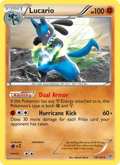 Lucario (Plasma Storm 78)