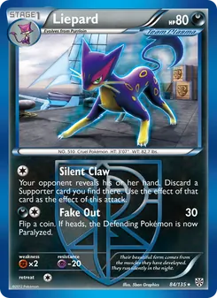 Liepard (Plasma Storm 84)