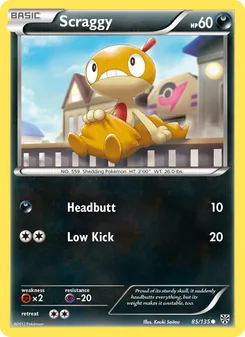 Scraggy (Plasma Storm 85)