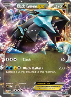Black Kyurem-EX (Plasma Storm 95)