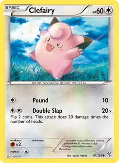 Clefairy (Plasma Storm 97)