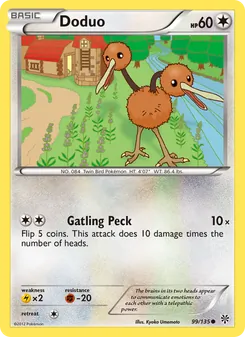 Doduo (Plasma Storm 99)