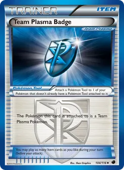 Team Plasma Badge (Plasma Freeze 104)