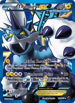 Thundurus-EX (Plasma Freeze 110)