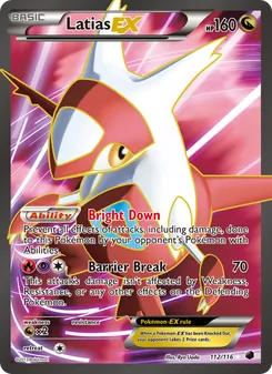Latias-EX (Plasma Freeze 112)