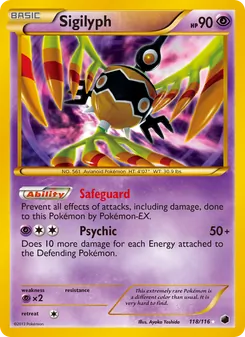 Sigilyph (Plasma Freeze 118)
