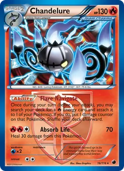 Chandelure (Plasma Freeze 16)