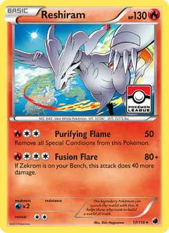 Reshiram (Plasma Freeze 17)