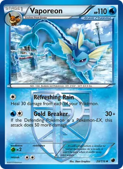 Vaporeon (Plasma Freeze 20)