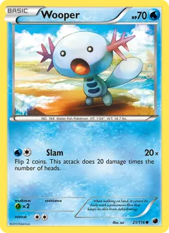 Wooper (Plasma Freeze 21)