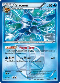 Glaceon (Plasma Freeze 23)