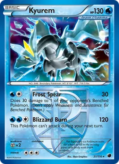 Kyurem (Plasma Freeze 31)