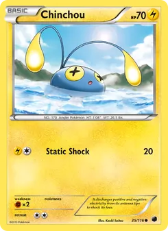 Chinchou (Plasma Freeze 35)